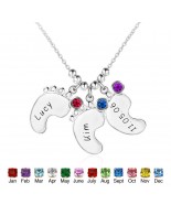 Personalized Birthstone Necklace JEWJONE101415